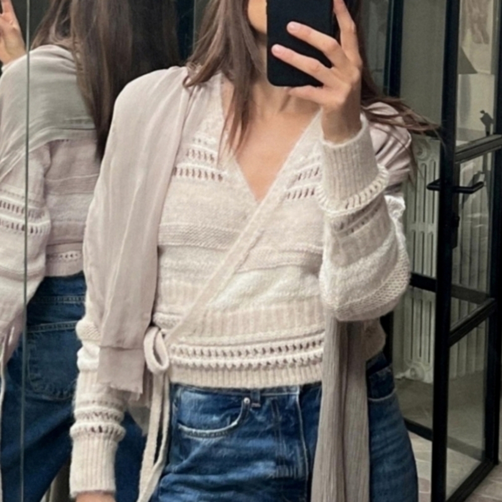 Zara Women's Knit Striped Sweater Size Small NWOT